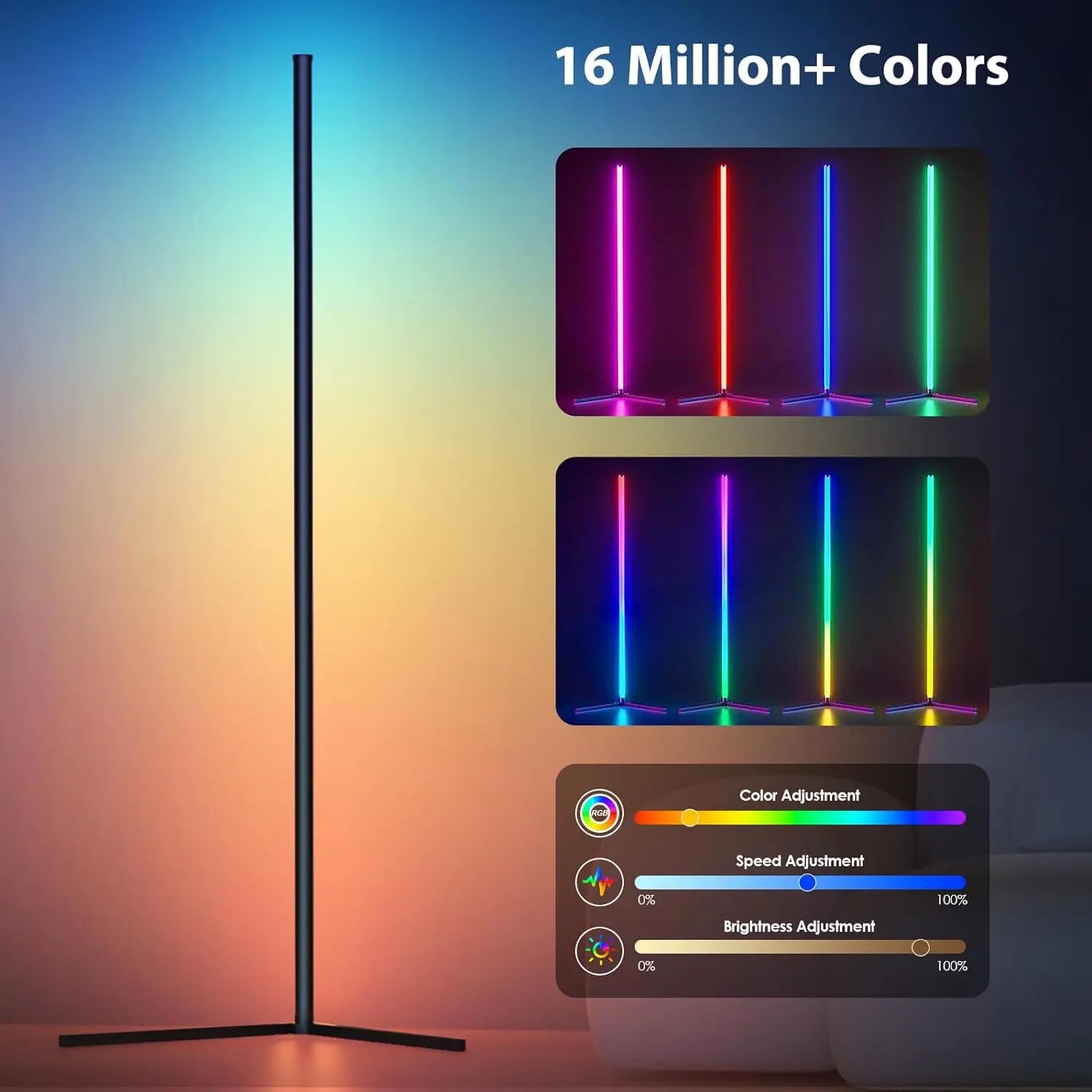 RGB Dream Color Music Sync Floor Lamp