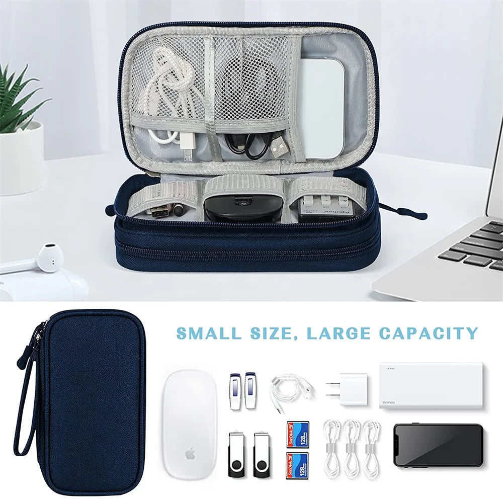 Portable Waterproof Electronics Travel Organizer
