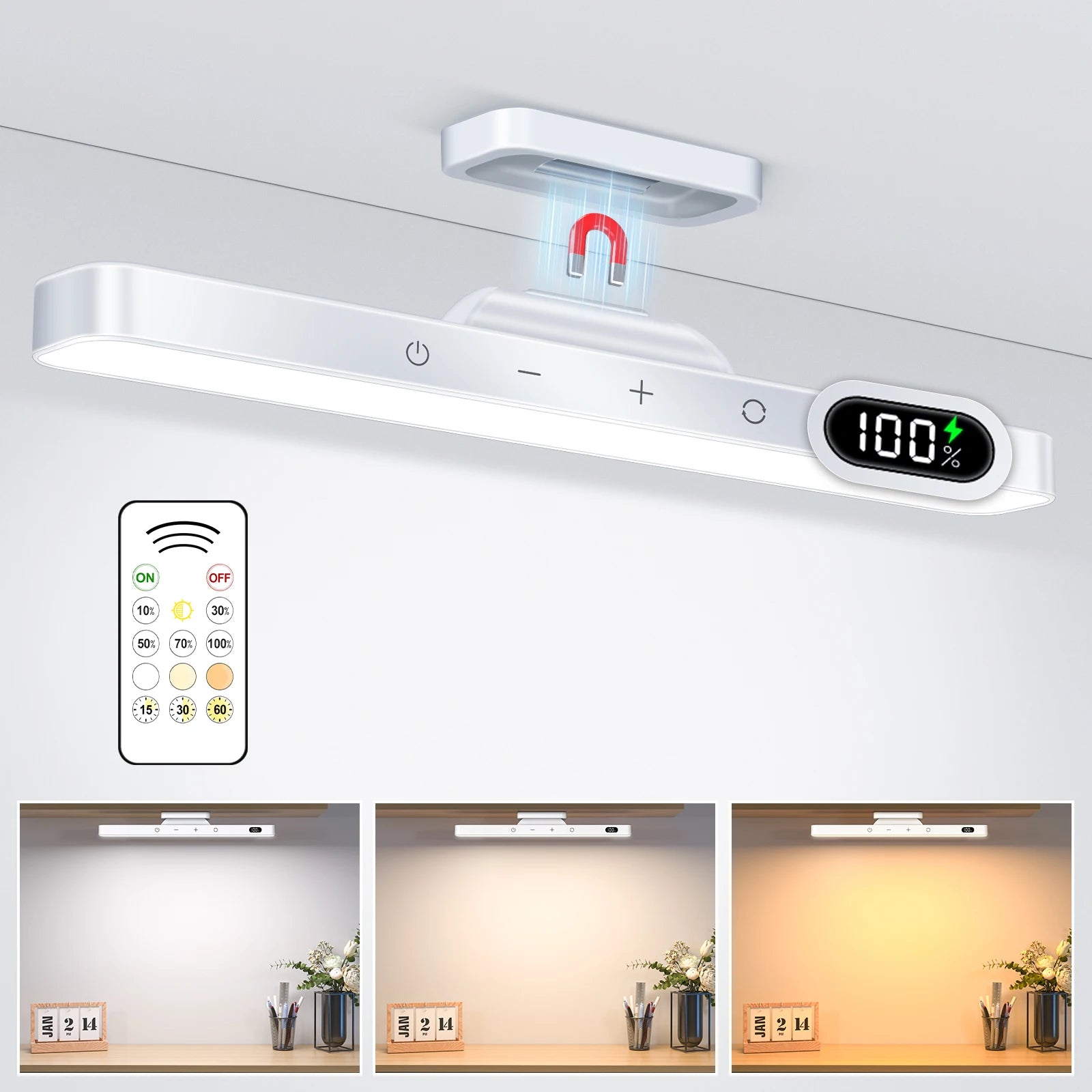 WILLED 5W Dimmable Rechargeable Night & Makeup Light