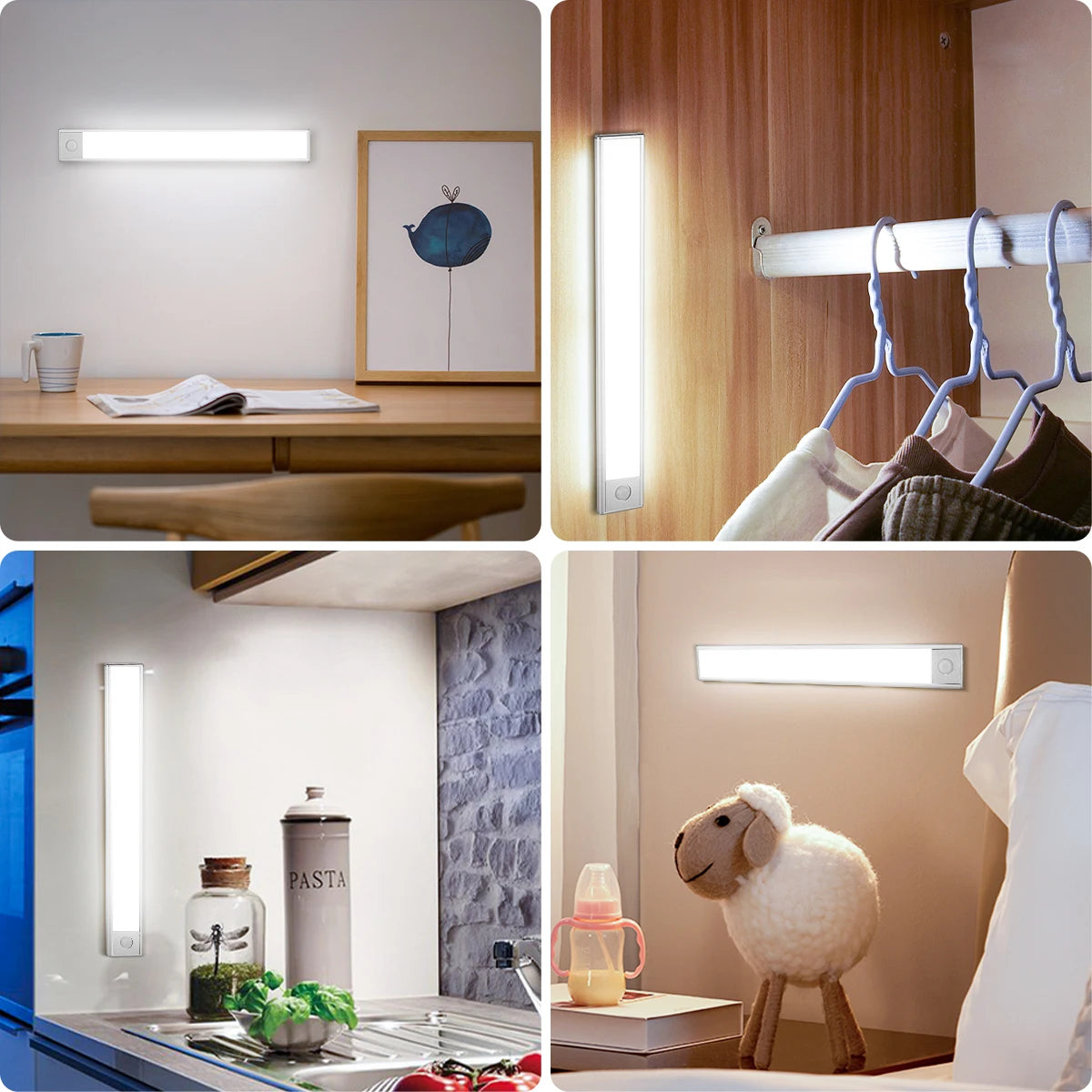 Wireless Motion Sensor Dimmable LED Cabinet Light