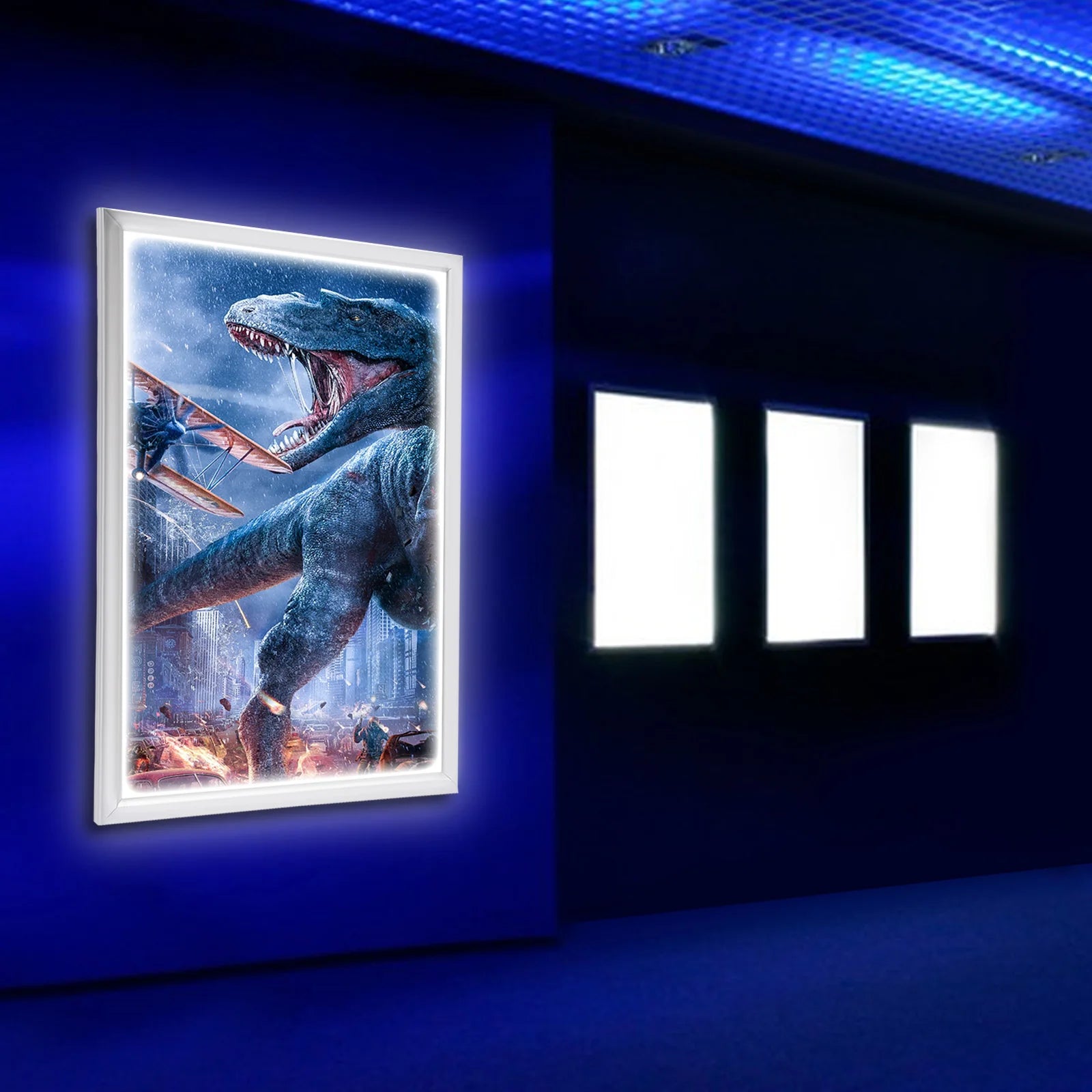 LED Backlit Movie Poster Frame – Wall Mount
