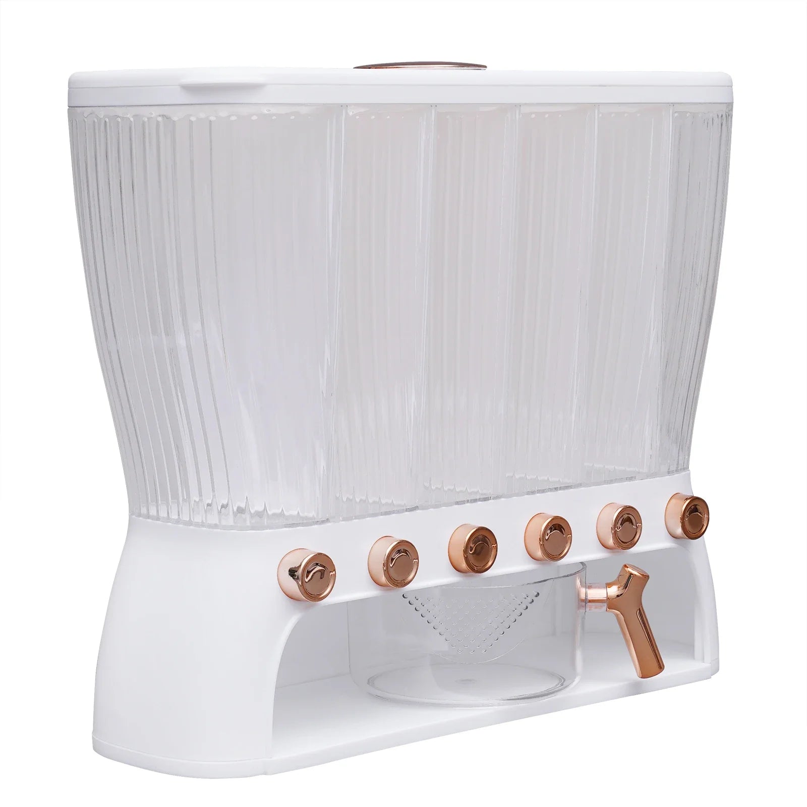Six-Grid Dry Food Dispenser – 10kg Capacity