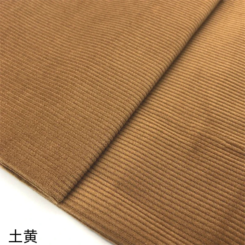 Thick Corduroy Cotton Fabric by the Meter