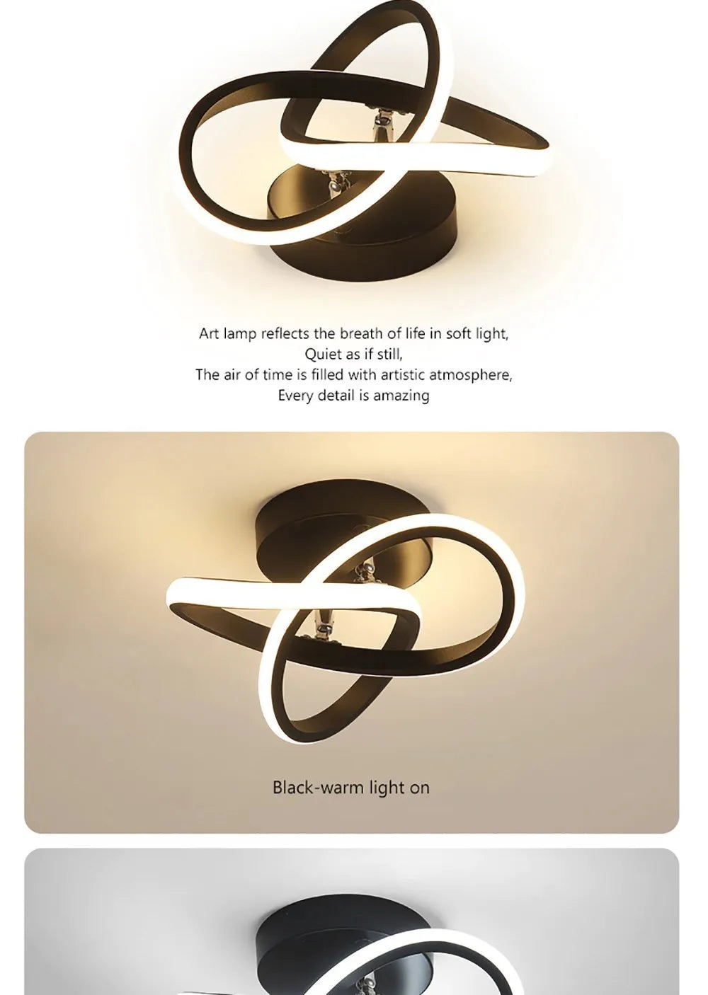 Modern LED Strip Ceiling Aisle Lights