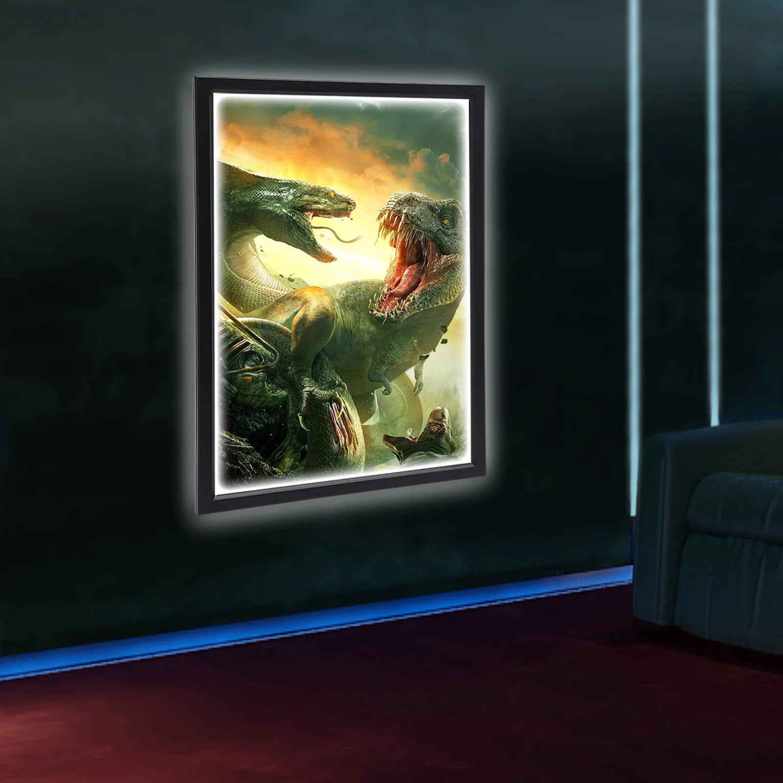 LED Backlit Movie Poster Frame – Wall Mount