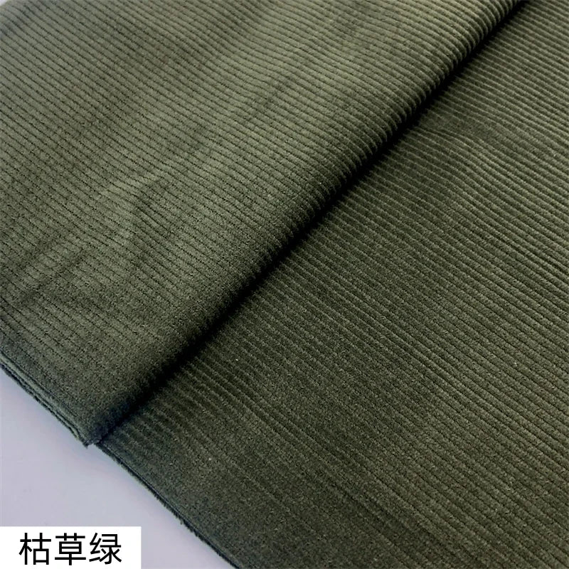 Thick Corduroy Cotton Fabric by the Meter