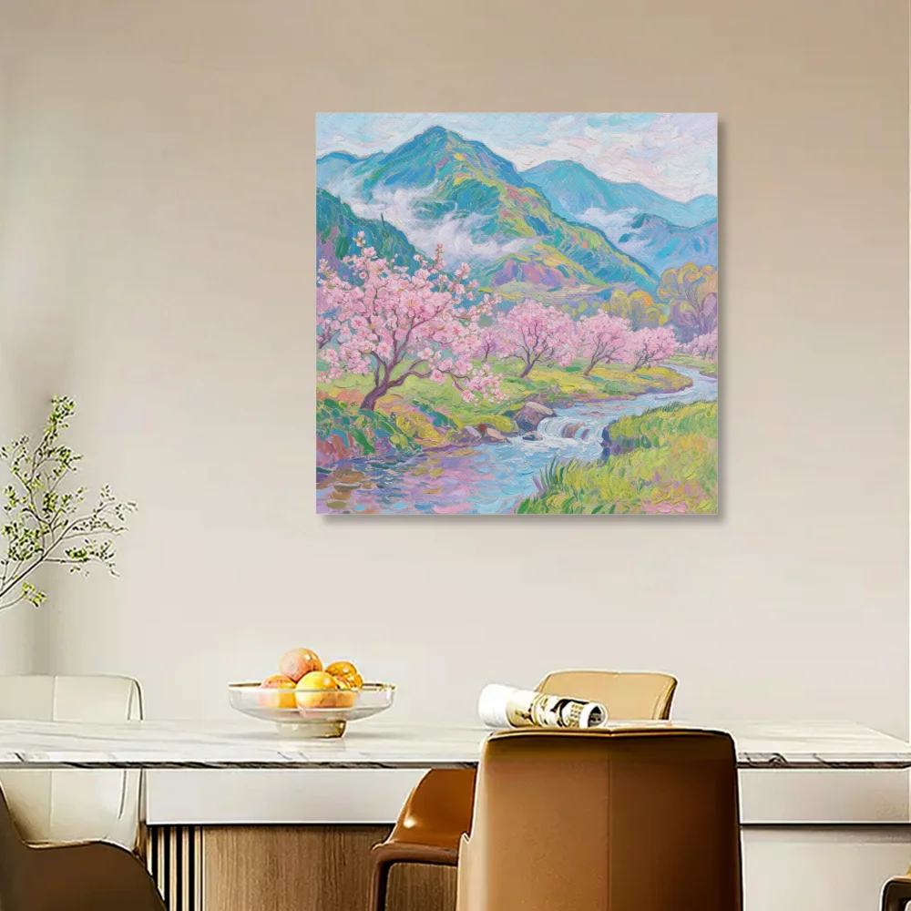 The Four Seasons Canvas Wall Art Print