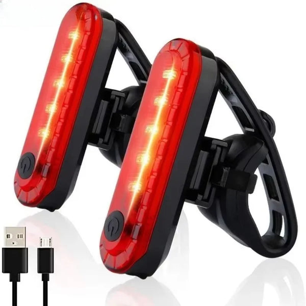 USB Rechargeable Rear Bike Tail Light – Ultra Bright and Easy to Install