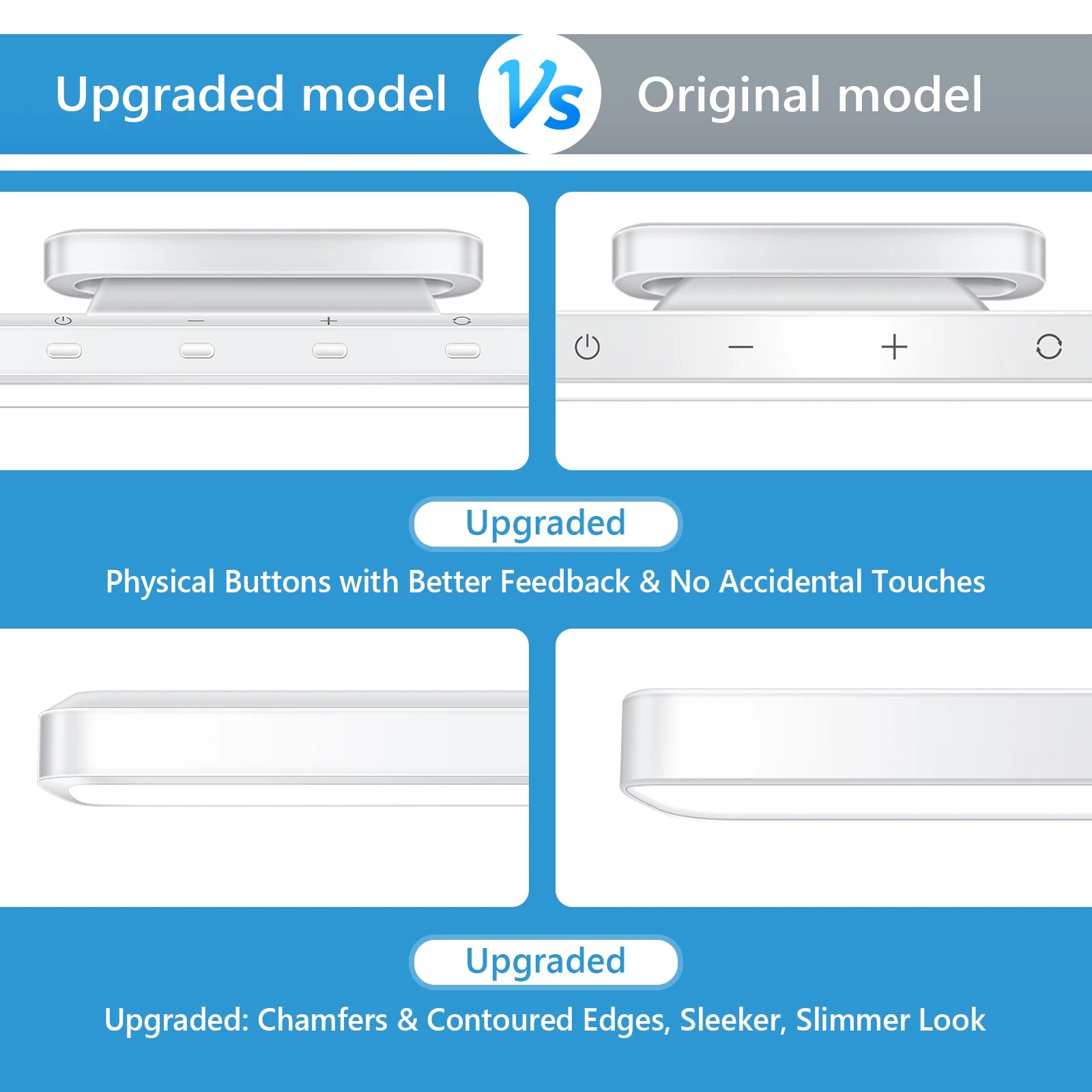 WILLED 5W Dimmable Rechargeable Night & Makeup Light