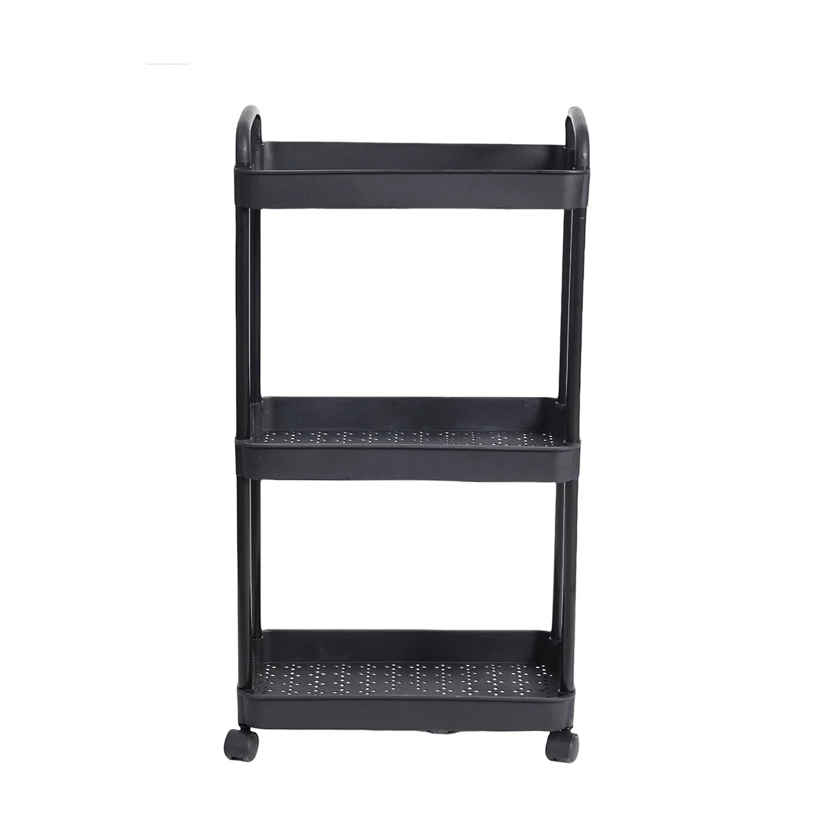 Plastic Rolling Utility Cart with Handle