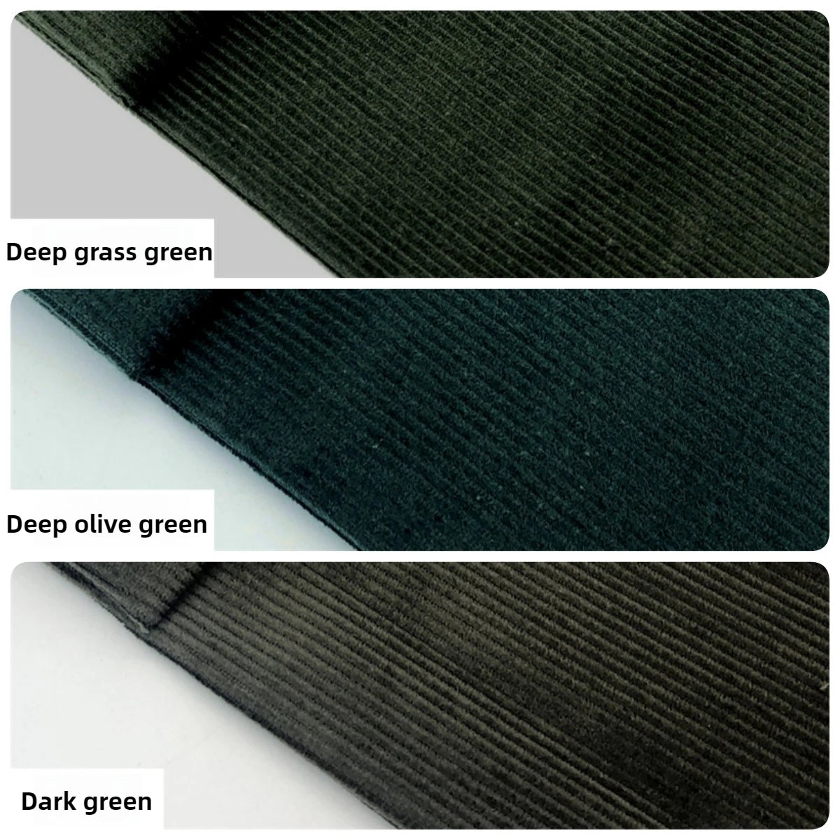 Thick Corduroy Cotton Fabric by the Meter
