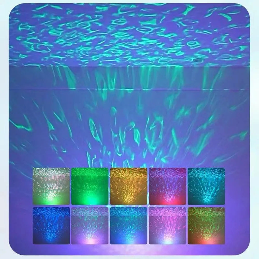 USB LED Starry Sky Projector Night Light with Remote