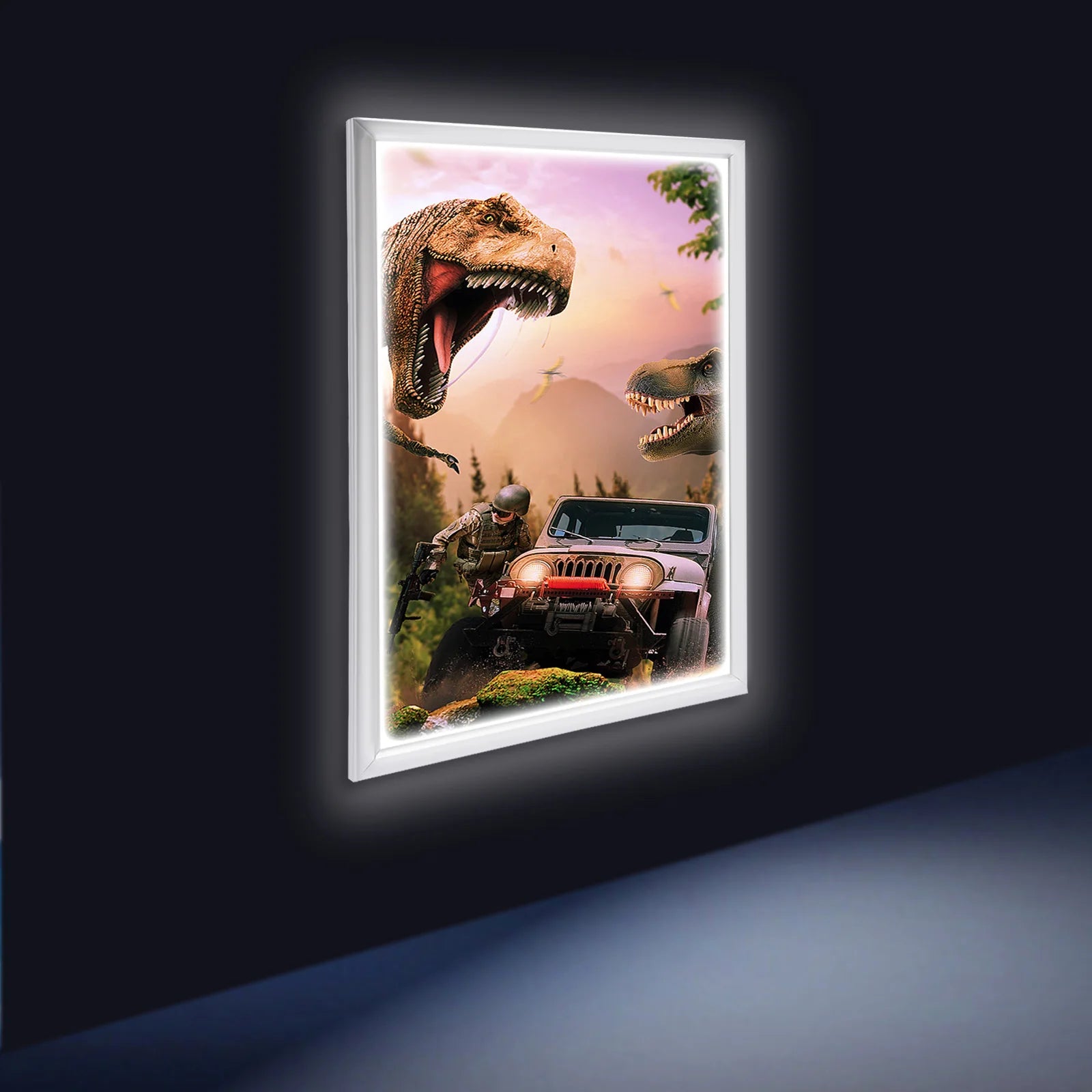 LED Backlit Movie Poster Frame – Wall Mount