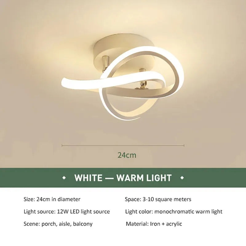 Modern LED Strip Ceiling Aisle Lights