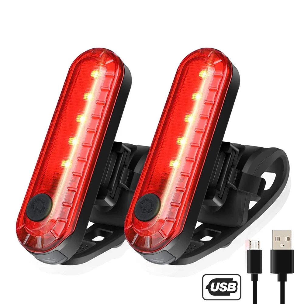 USB Rechargeable Rear Bike Tail Light – Ultra Bright and Easy to Install