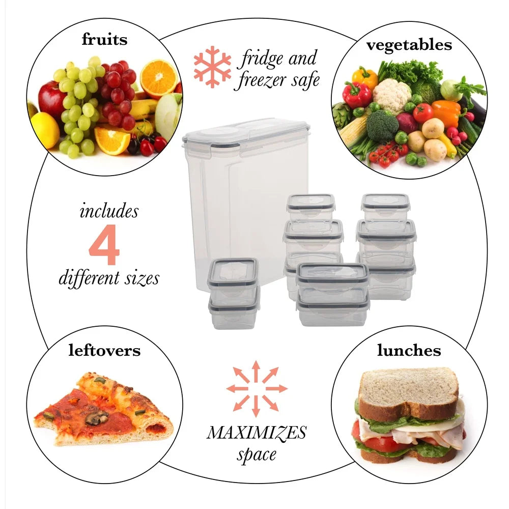 26-Piece Airtight Food Storage Container Set