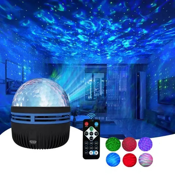 USB LED Starry Sky Projector Night Light with Remote