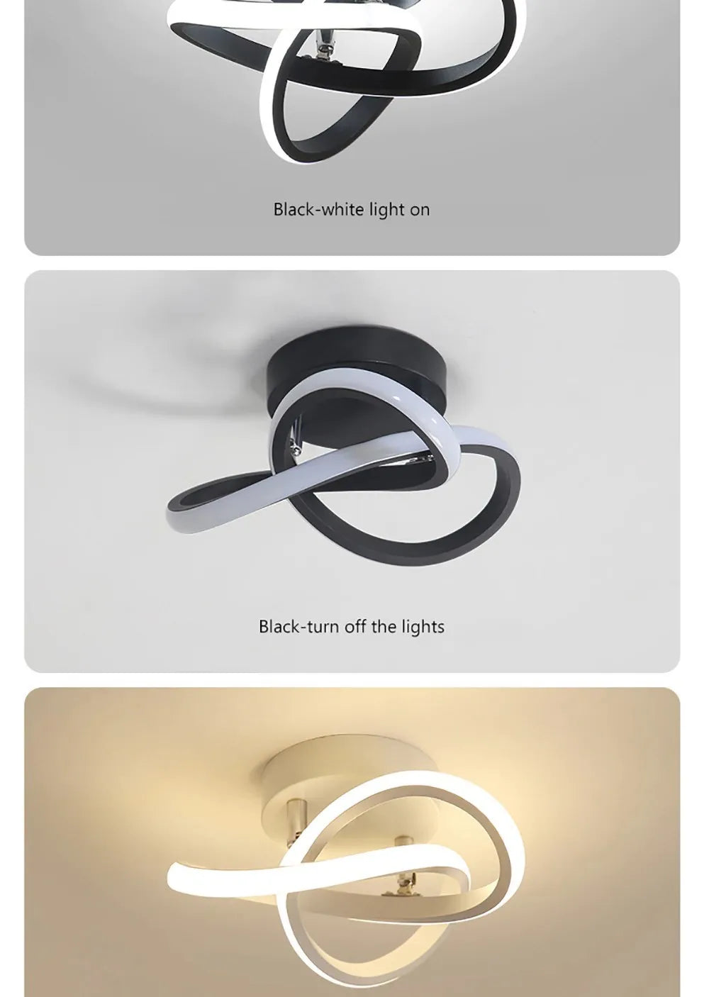 Modern LED Strip Ceiling Aisle Lights