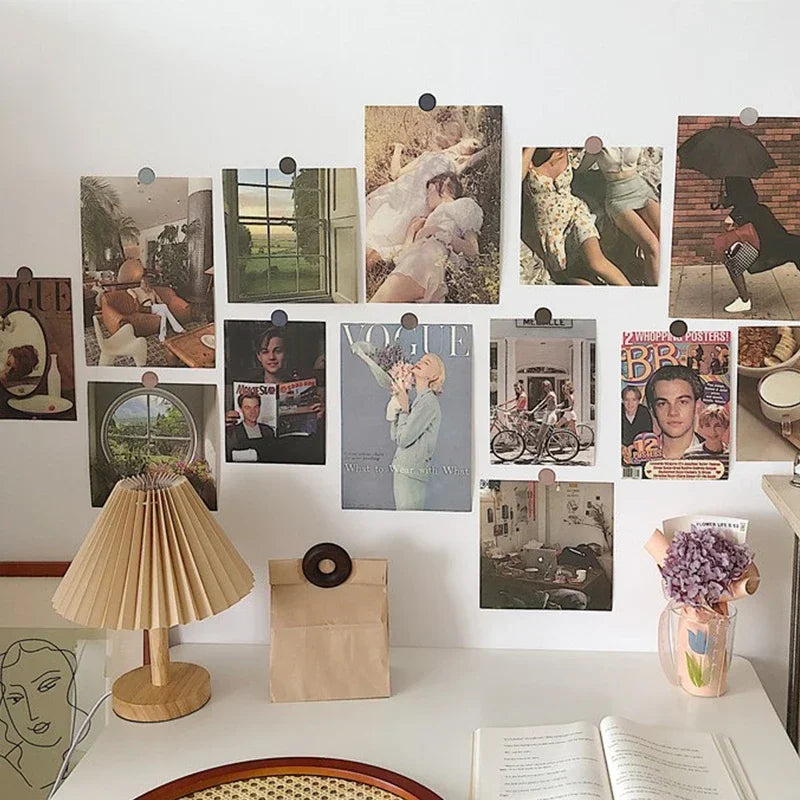 Nordic Retro Wall Photo Card Stickers