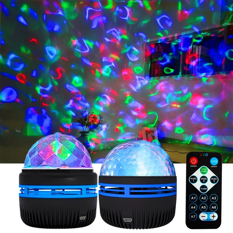 USB LED Starry Sky Projector Night Light with Remote
