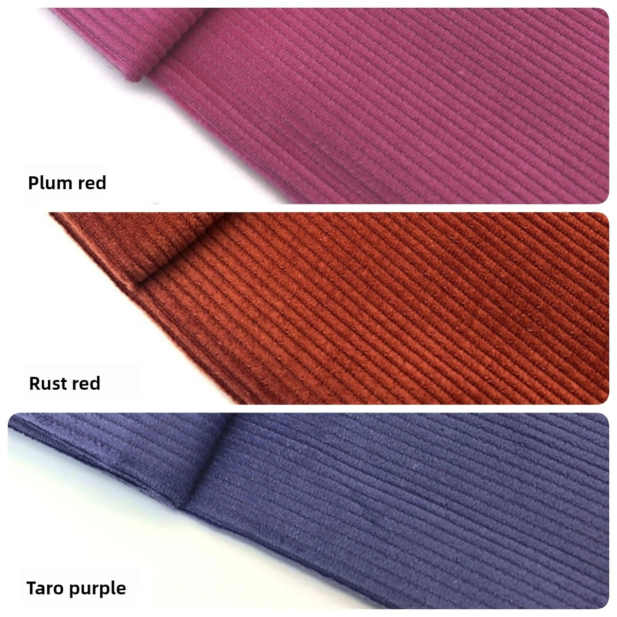 Thick Corduroy Cotton Fabric by the Meter