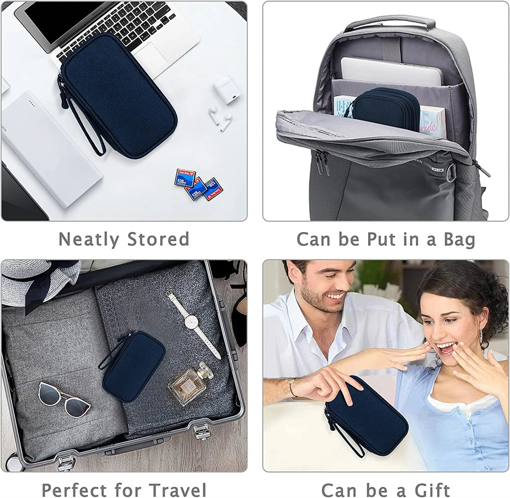 Portable Waterproof Electronics Travel Organizer