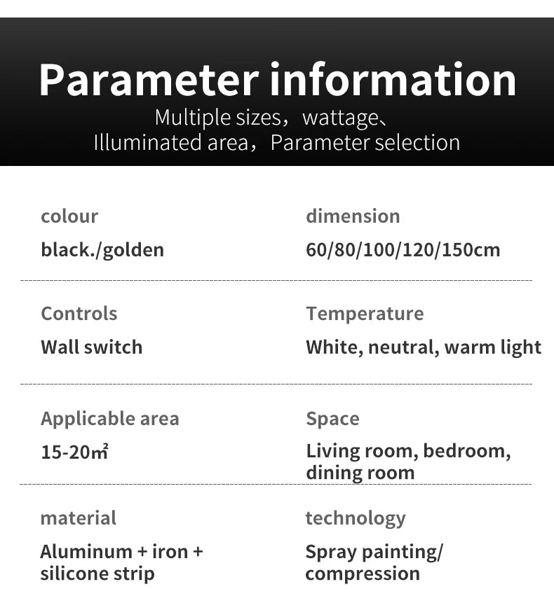 Modern Black I-Shaped LED Wall Light