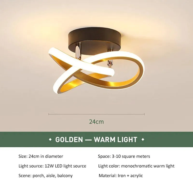 Modern LED Strip Ceiling Aisle Lights