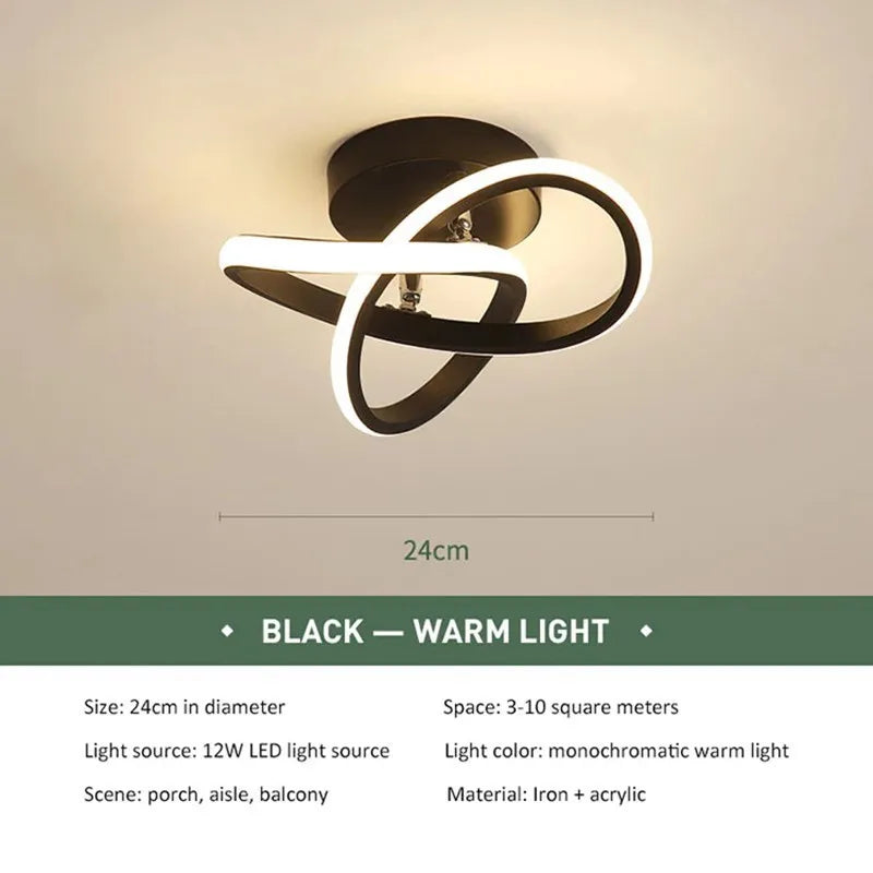 Modern LED Strip Ceiling Aisle Lights