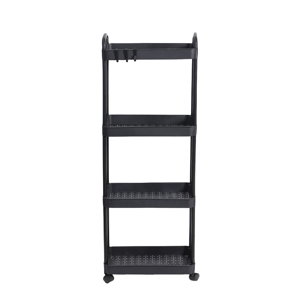 Plastic Rolling Utility Cart with Handle