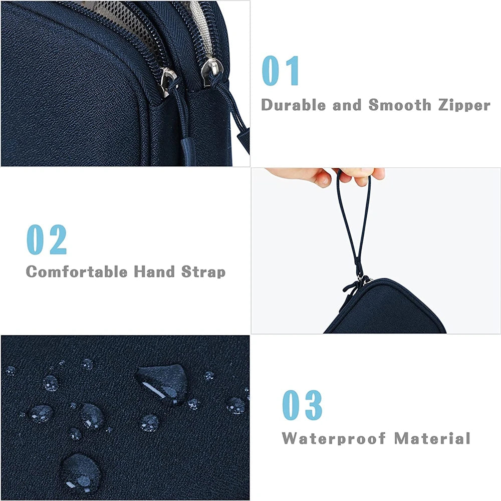 Portable Waterproof Electronics Travel Organizer