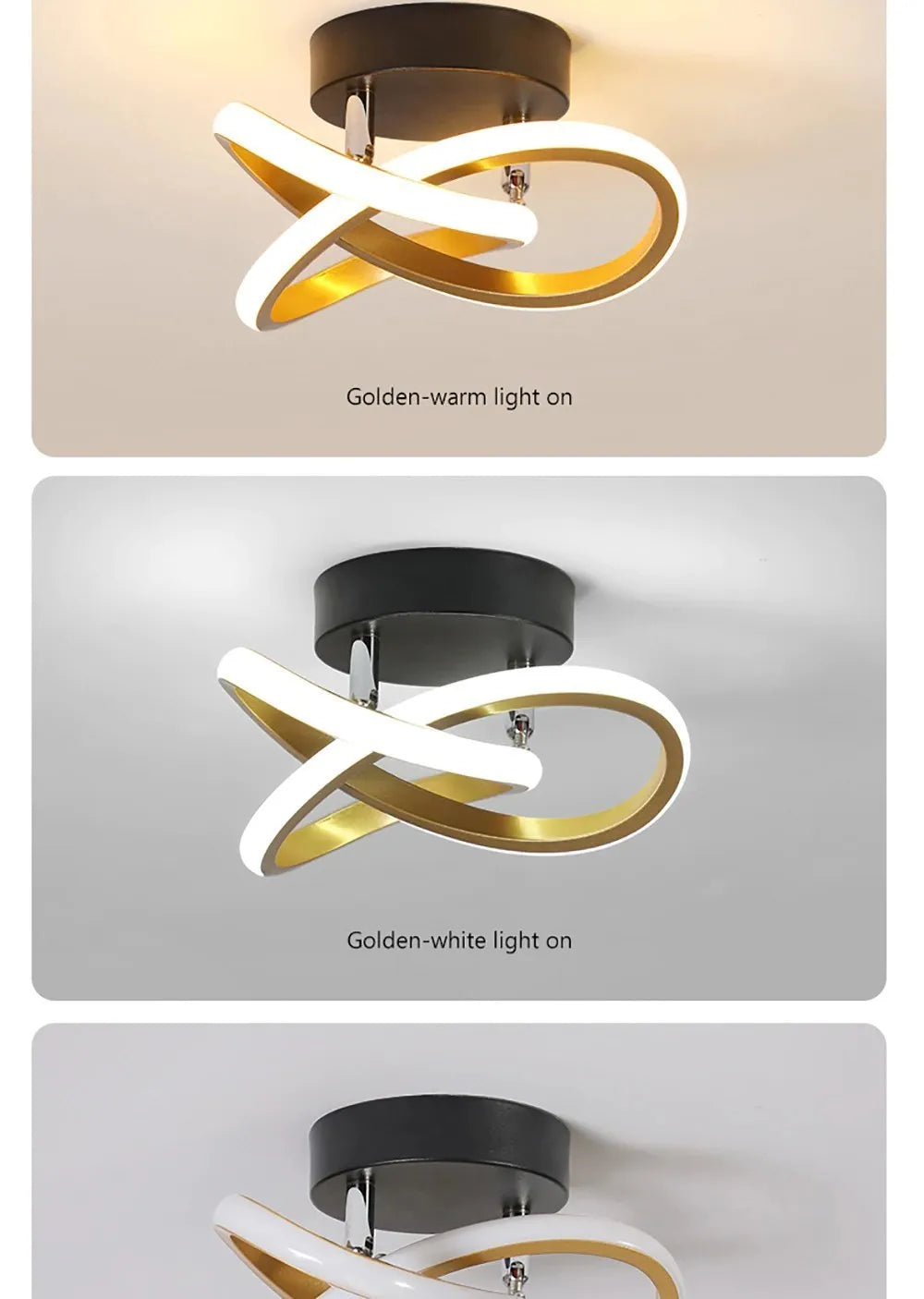 Modern LED Strip Ceiling Aisle Lights