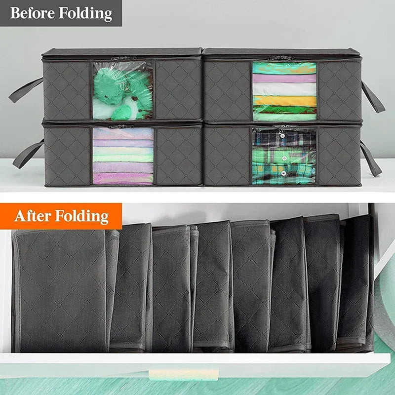 Large Foldable Clothes Storage Bag