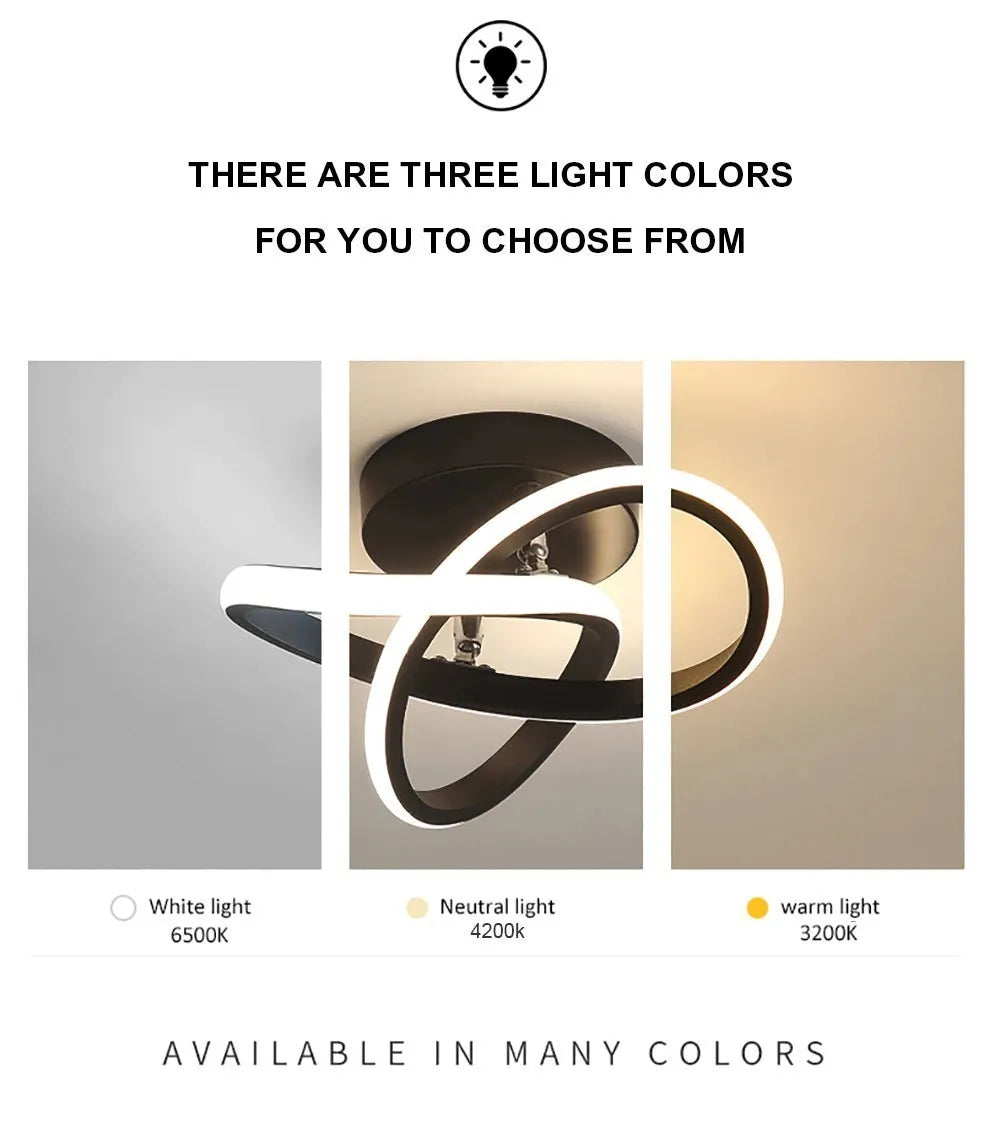 Modern LED Strip Ceiling Aisle Lights