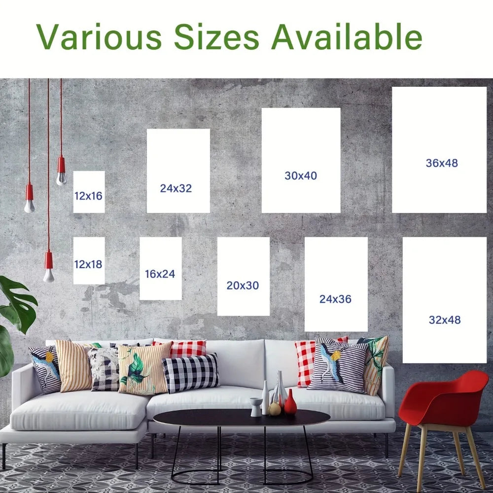 Framed NYC Skyline Canvas Wall Art
