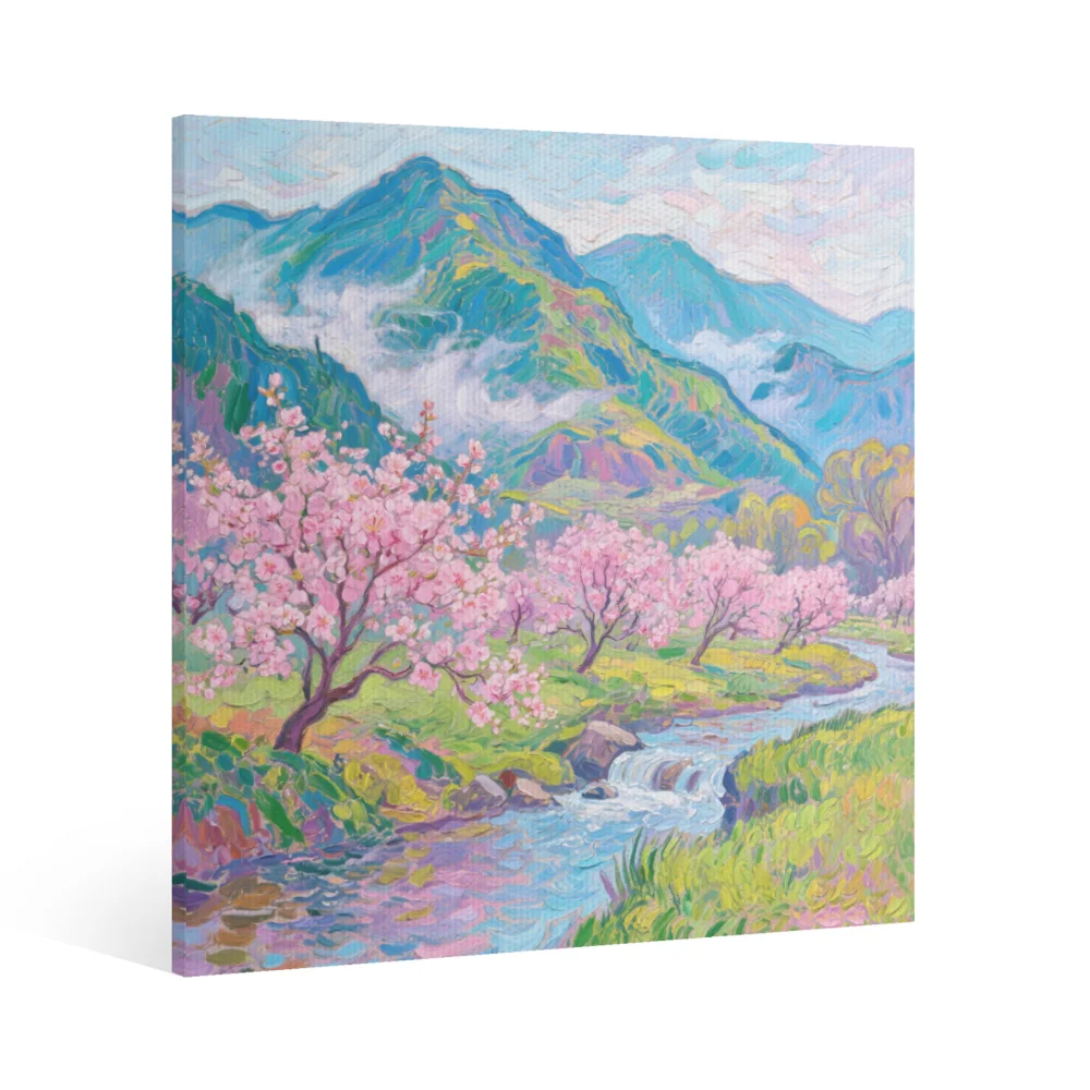 The Four Seasons Canvas Wall Art Print