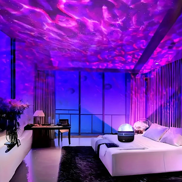 USB LED Starry Sky Projector Night Light with Remote