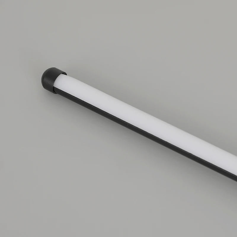 Modern Black I-Shaped LED Wall Light