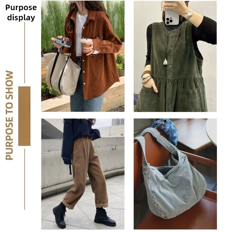 Thick Corduroy Cotton Fabric by the Meter