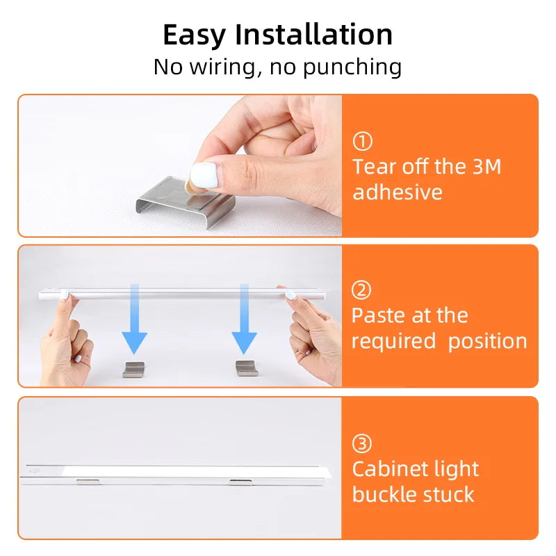 Wireless Motion Sensor Dimmable LED Cabinet Light