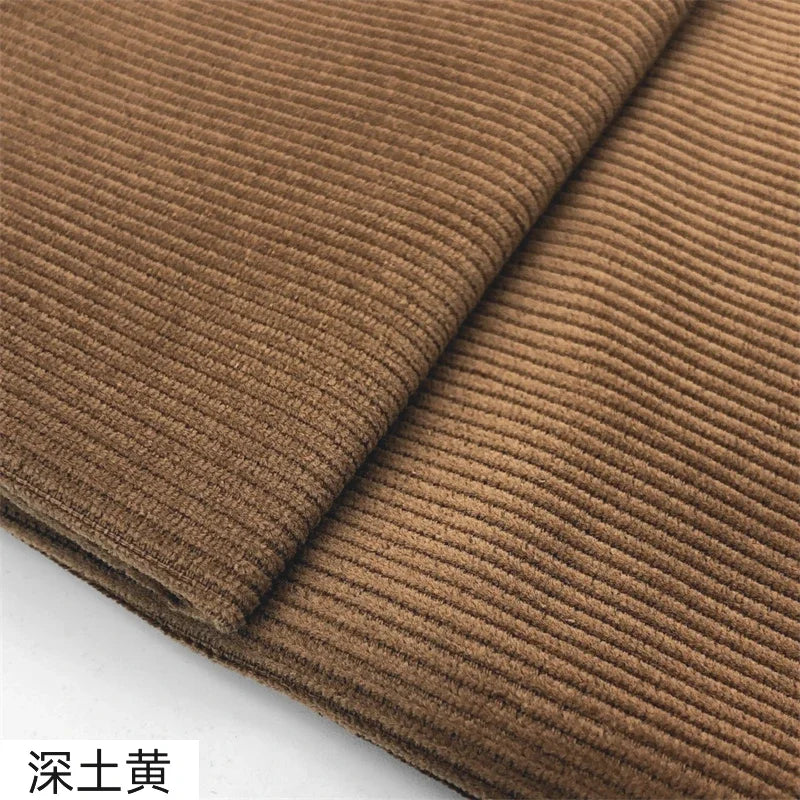 Thick Corduroy Cotton Fabric by the Meter